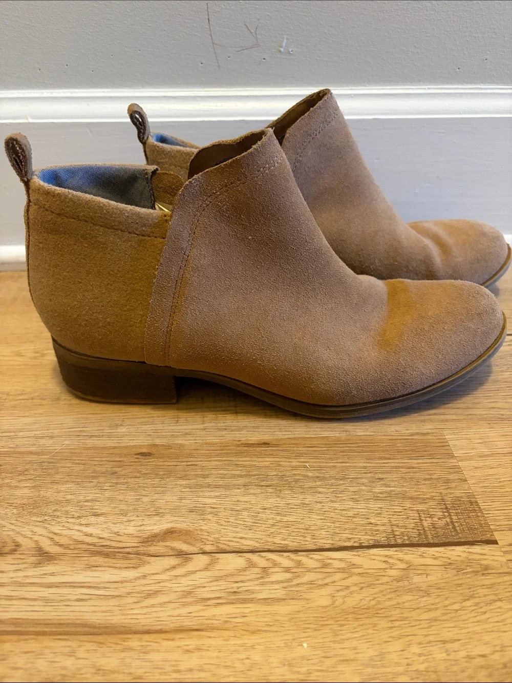 Women’s TOMS Suede Chelsea Boot - Brown